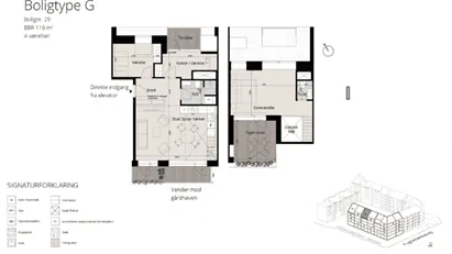 120 m2 lejlighed i Frederiksberg til leje