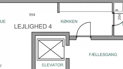 55 m2 lejlighed i Skive til leje